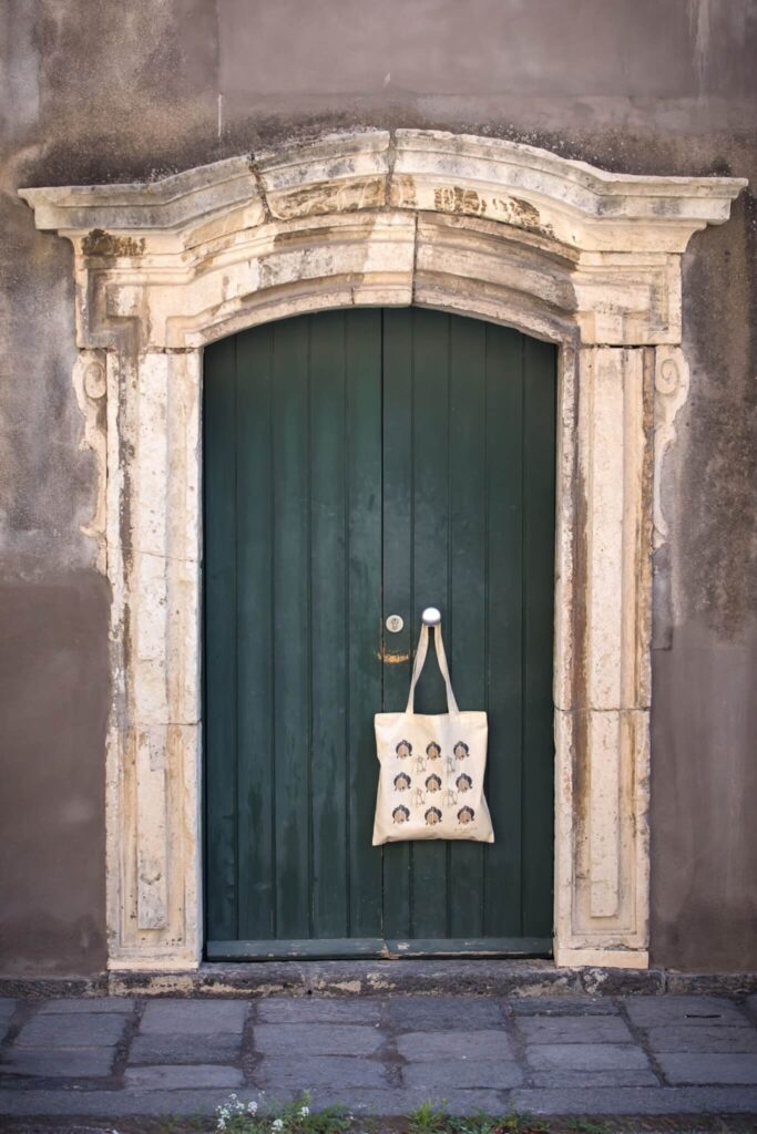 Dettaglio Shopper Teste di Moro