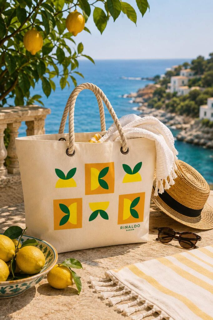 Dettaglio Borsa Mare Limone