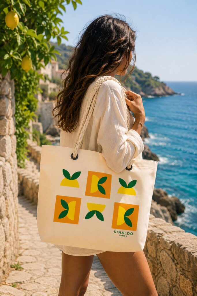 Borsa Mare Limone