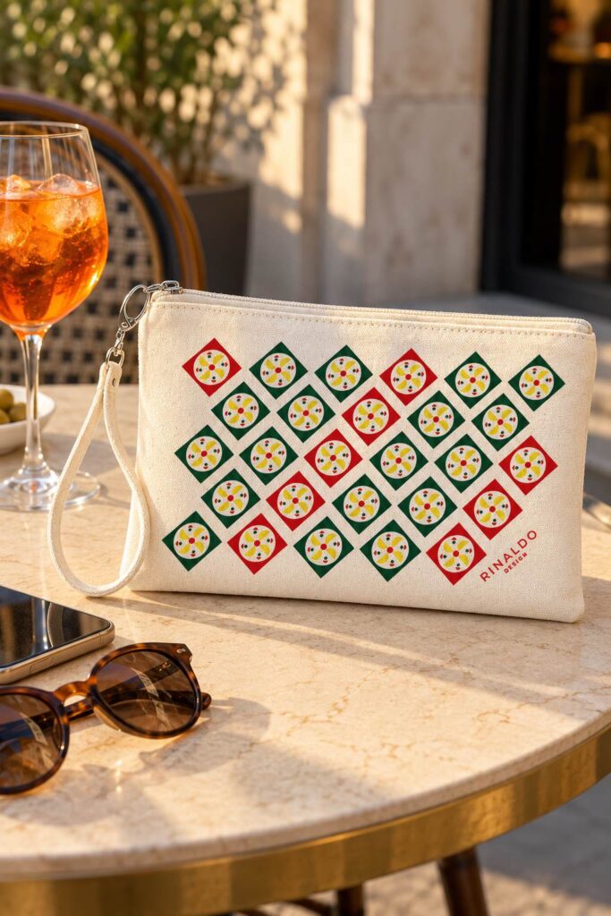 Pochette Con Cinturino Cassata