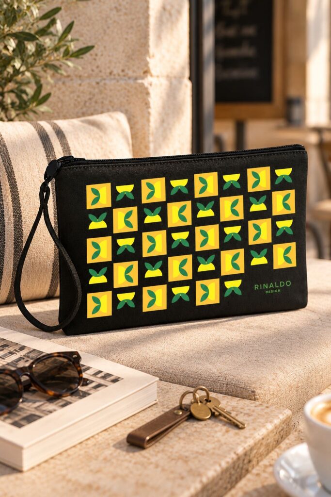 Pochette Con Cinturino Limone