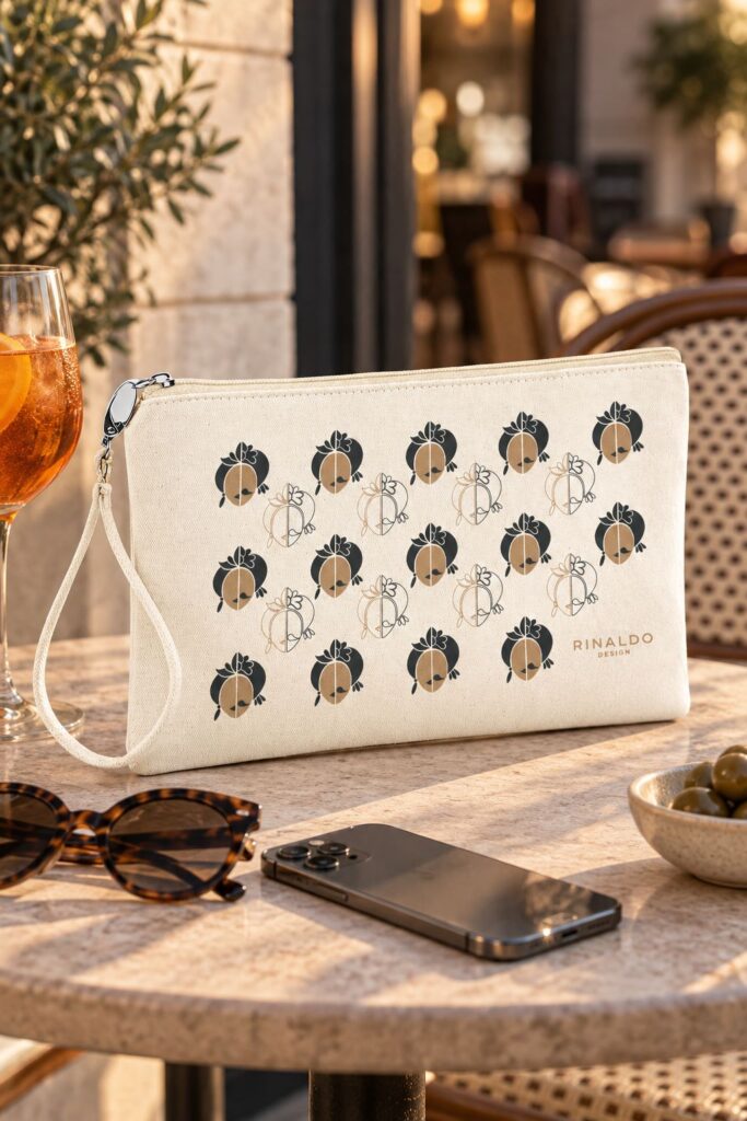 Pochette Con Cinturino Teste di Moro