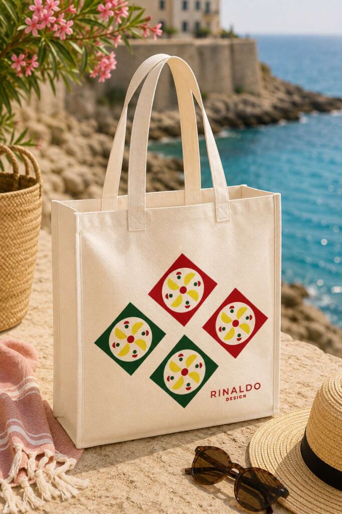 Dettaglio Tote Bag Cassata