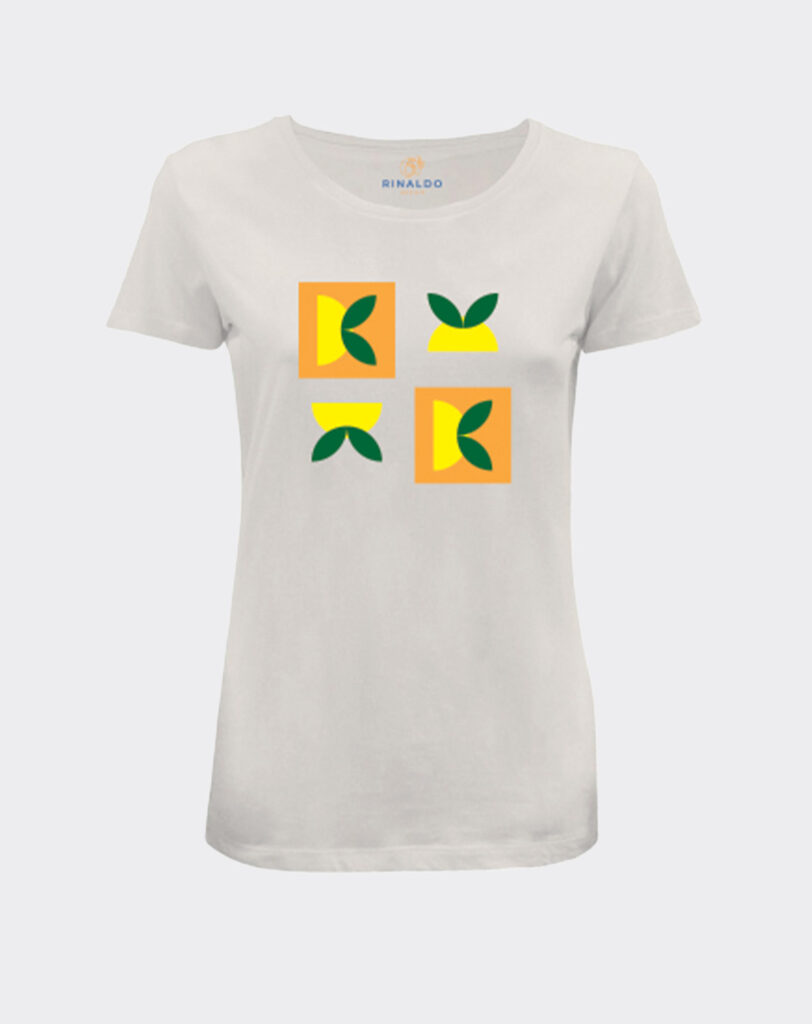 Dettaglio T-Shirt Donna Limone (Pt)