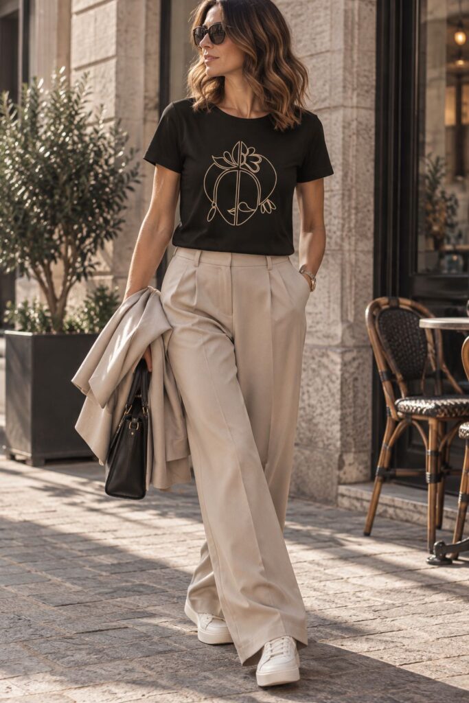 Dettaglio T-Shirt Donna Teste di Moro (Pc)