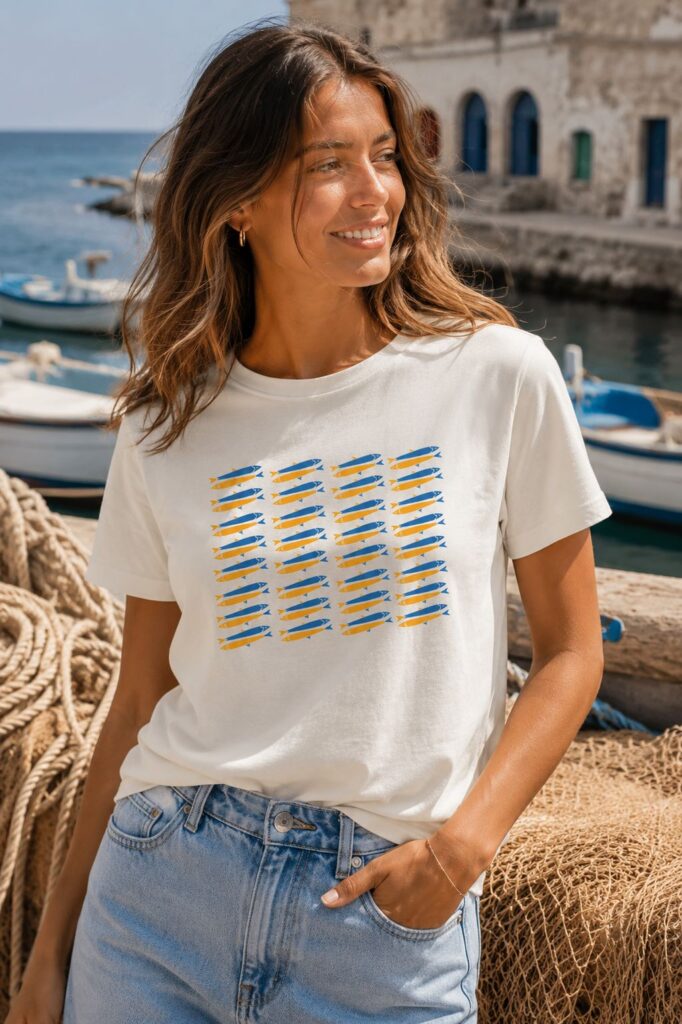 T-Shirt Donna Anciovi (Pt)