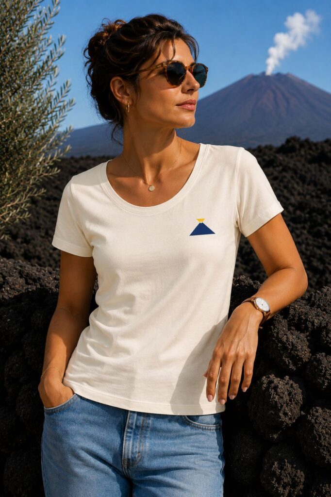T-Shirt Donna Etna (Lt)