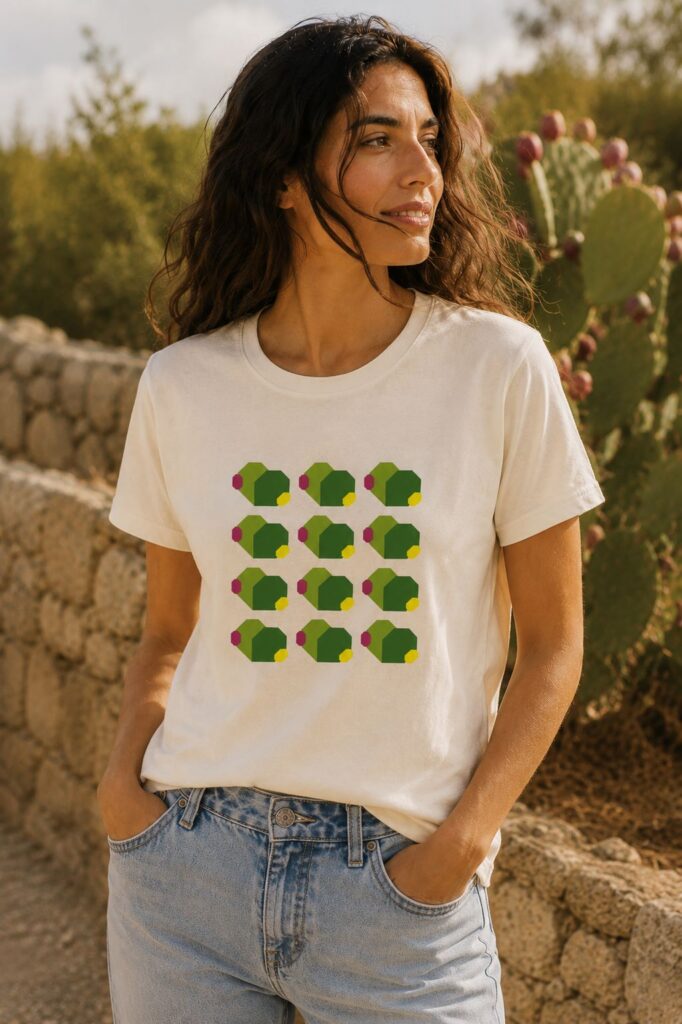 T-Shirt Donna Ficodindia (Pt)