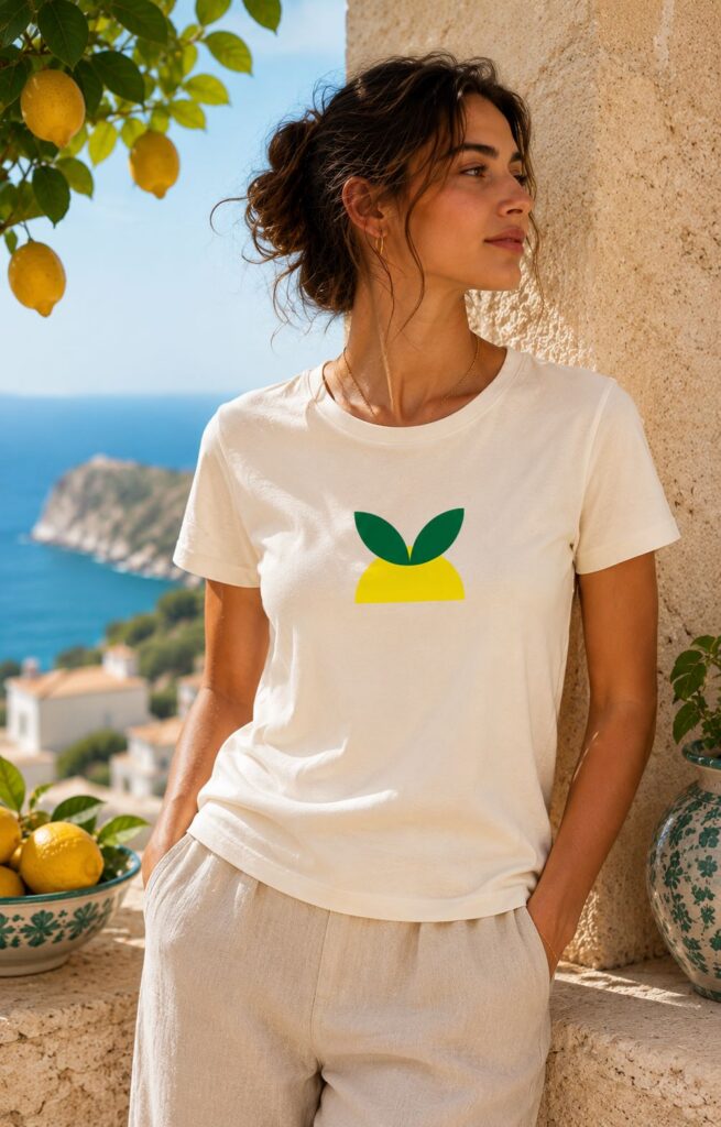 T-Shirt Donna Limone