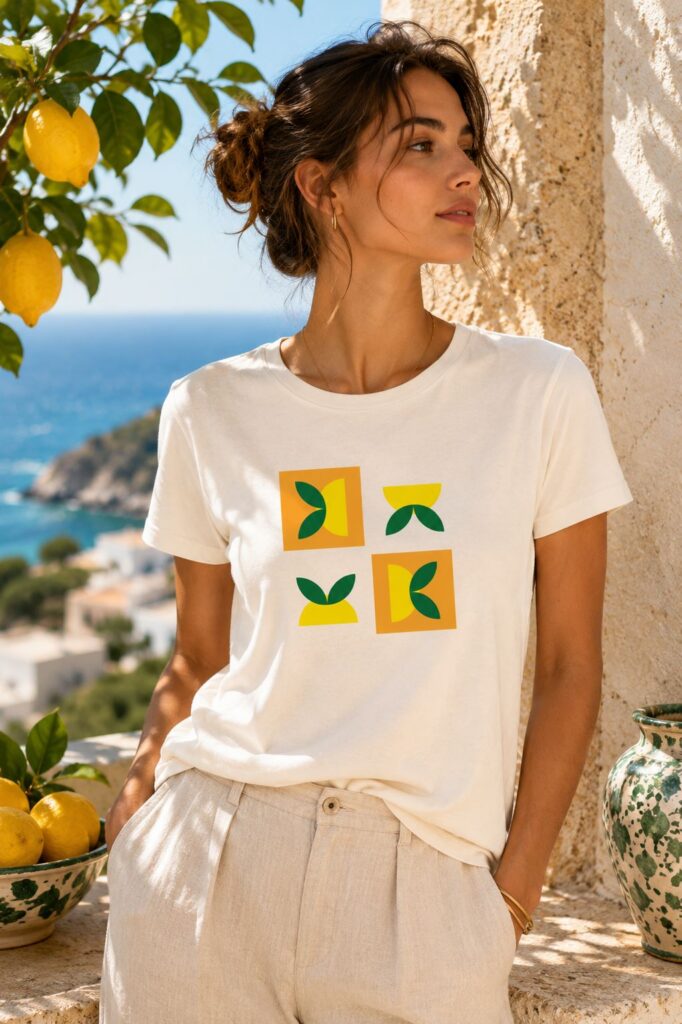 T-Shirt Donna Limone (Pt)