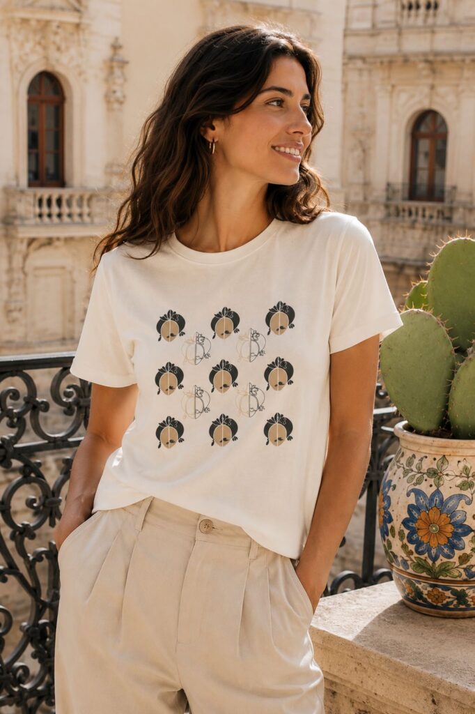 T-Shirt Donna Teste di Moro (Pt)