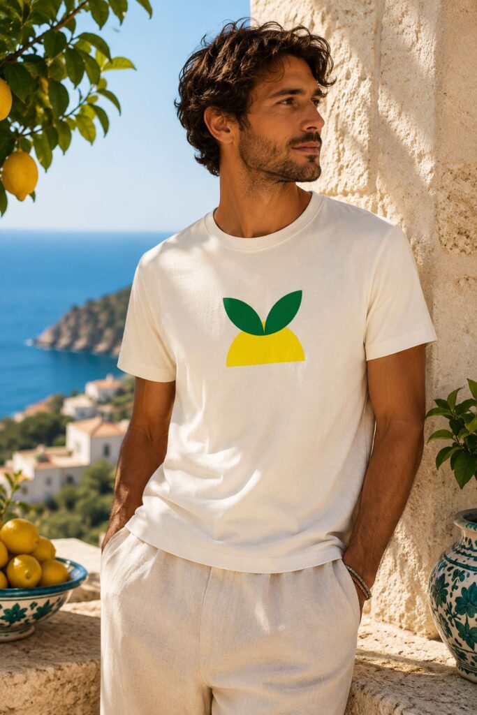 T-Shirt Uomo Limone