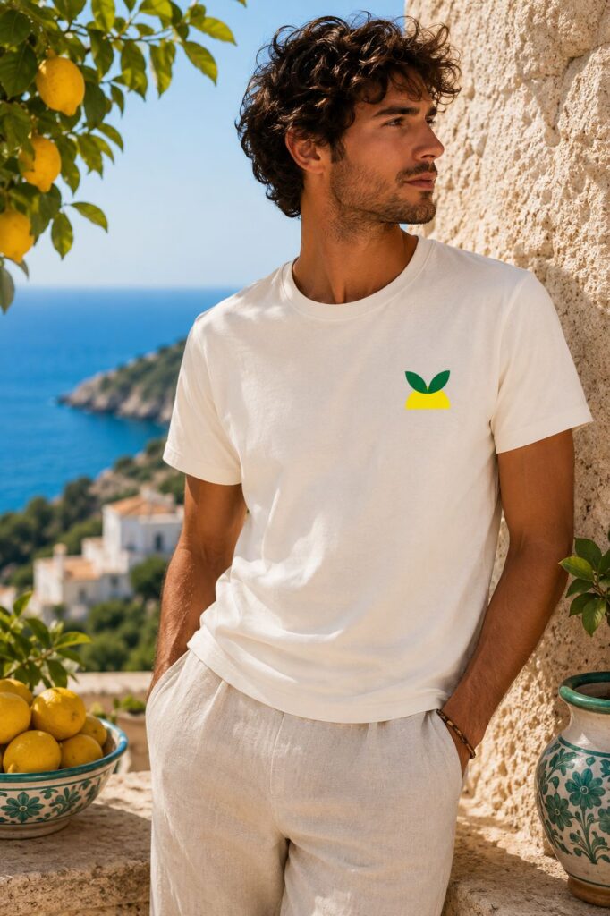 T-Shirt Uomo Limone (Lt)