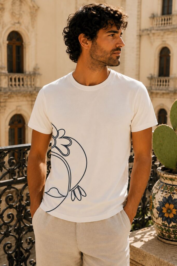 T-Shirt Uomo Teste di Moro (Pl)