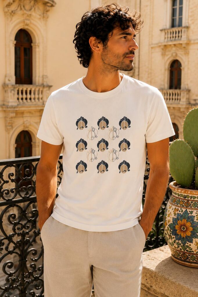 T-Shirt Uomo Teste di Moro (Pt)