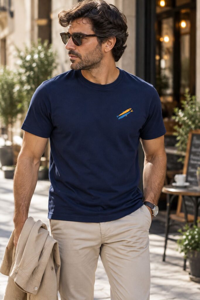 T-Shirt Uomo Anciovi (Lt)